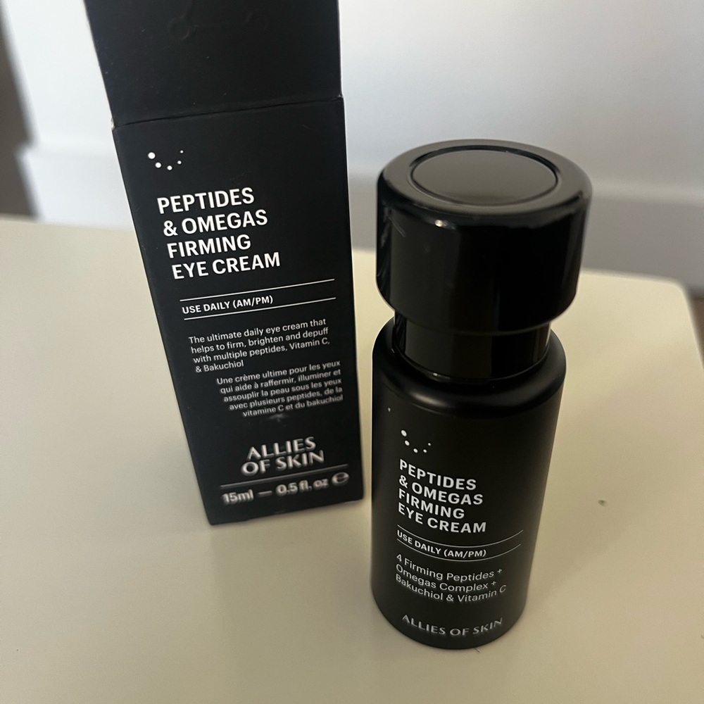 Allies of Skin Peptides Omegas Firming Eye Cream (15ml) - brand new